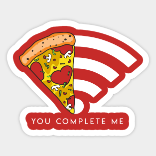 Pizza Wifi Sticker